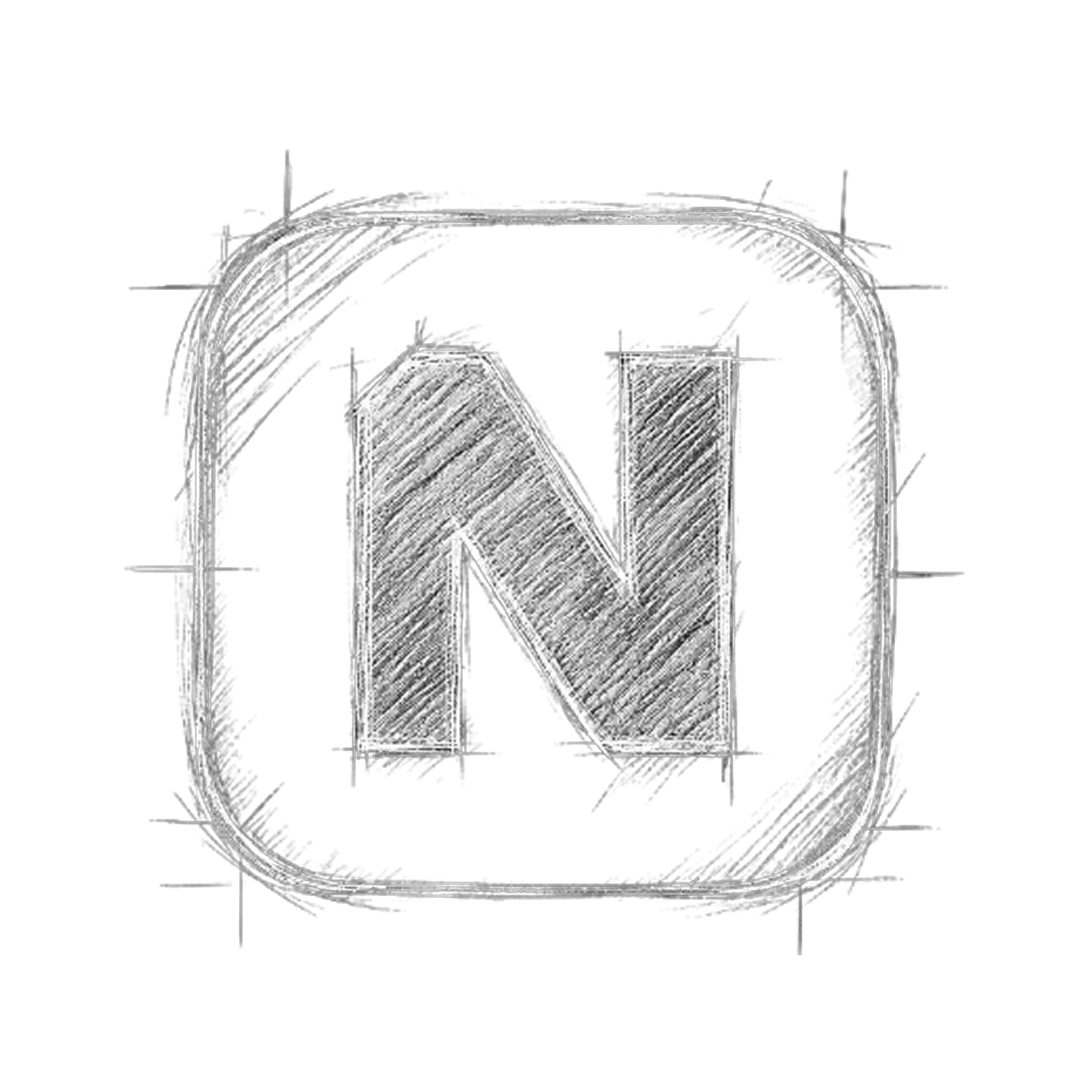 Nas logo dark